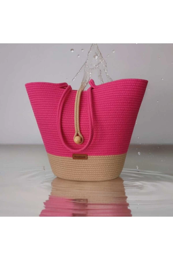 El Yapımı Çanta, Plaj Çantası . Hasır Çanta, Büyük Çanta, Günlük Kol Çantası Jüte Çanta tasarım özel