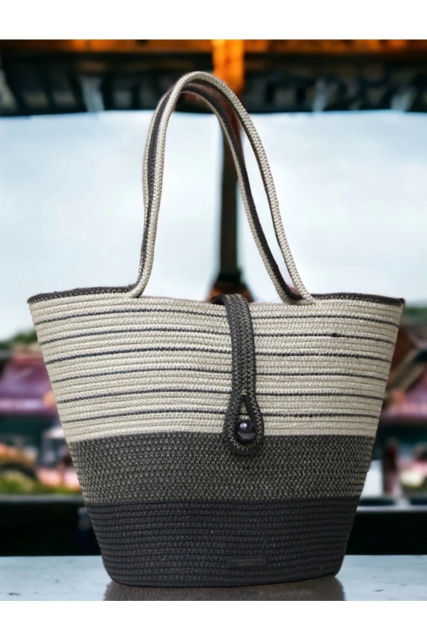 El Yapımı Çanta, Plaj Çantası.hasır Çanta Büyük Çanta, Günlük Kol Çantası Jüte Çanta