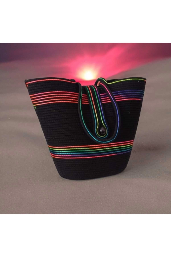 El Yapımı Çanta, Plaj Çantası.hasır Çanta Büyük Çanta, Günlük Kol Çantası Jüte Çanta özel