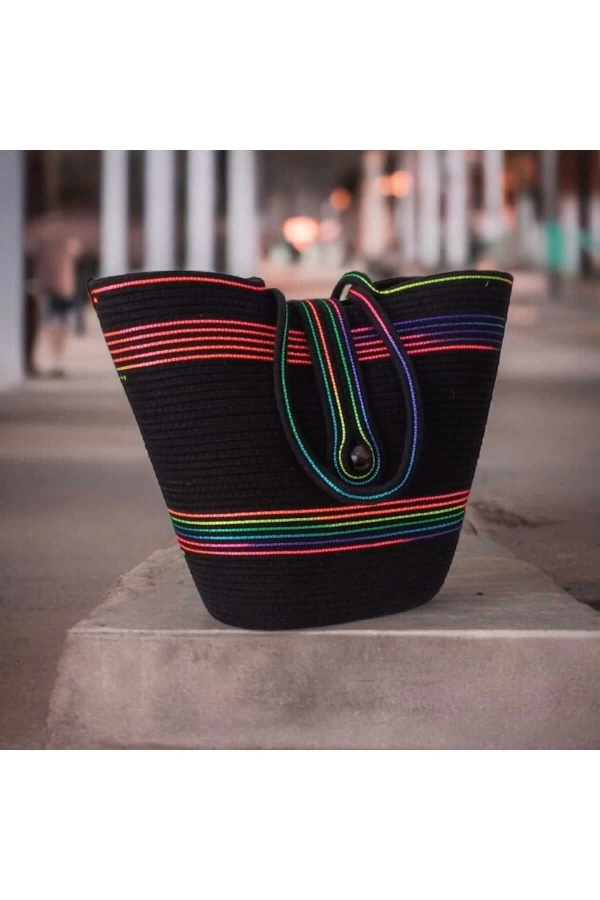 El Yapımı Çanta, Plaj Çantası.hasır Çanta Büyük Çanta, Günlük Kol Çantası Jüte Çanta özel