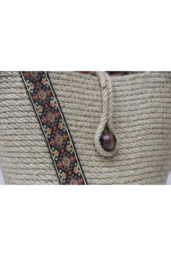 Hasır Çanta Tasarım Çanta , Otantik Kadın Çantası, El Yapımı Çanta, Jüte Çanta