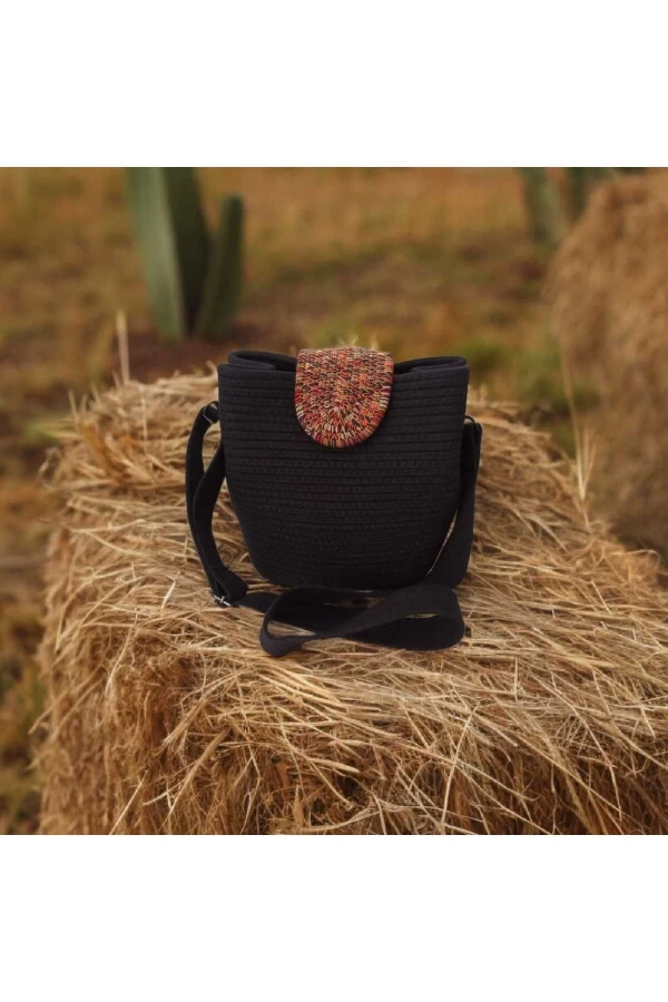 omuz çantası  %100 pamuklu  gerçek kordon  ve gerçek Jüt ipden etnik tasarım  kadın çantası