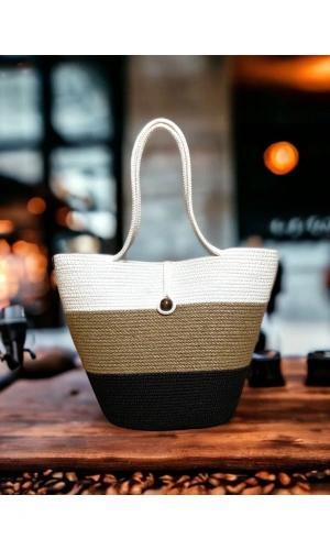 Çanta Günlük Kulanıma Veya Plaj Çantası Jüte Çanta