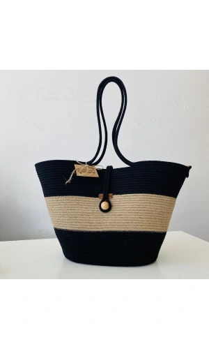 Çanta Günlük Kullanım Ve Plaj Çantası Jüte Çanta