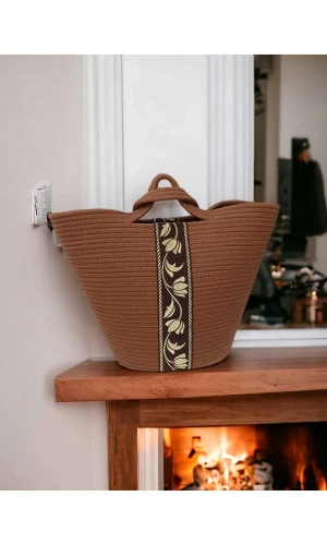 El Çantası Özel Tasarım Şık Ve Elite El Çantası Kol Çantası Yazlık Çanta Jüte Çanta