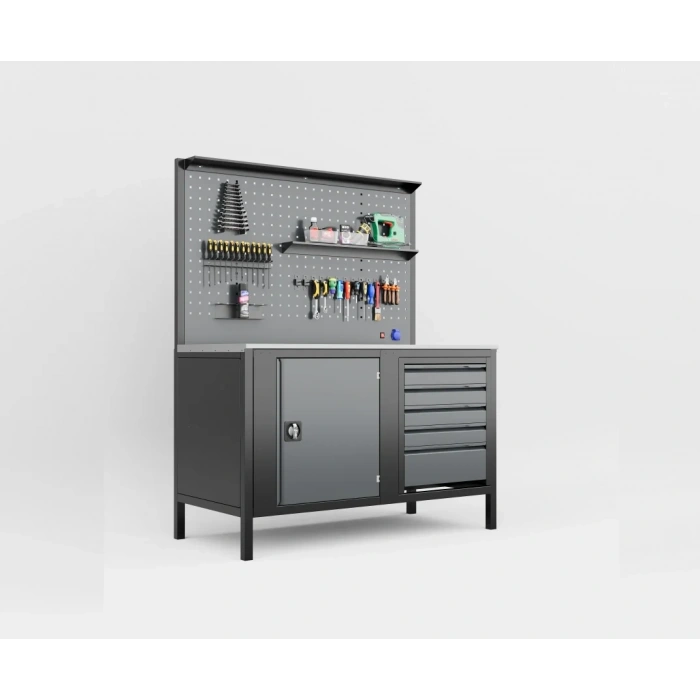 1.5 Metre 5 Çekmece Takım Tezgahı