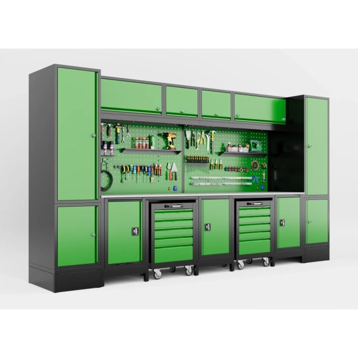 4 Metre 2 Takım Arabalı Modüler Takım Tezgahı