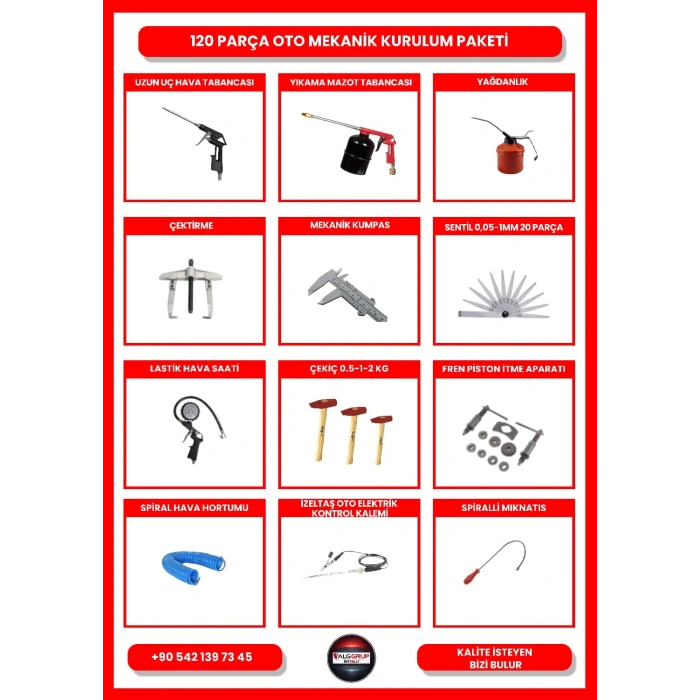 4 Ton Tam Otomatik Lift İzeltaşlı Oto Servis Kurulum Paketi