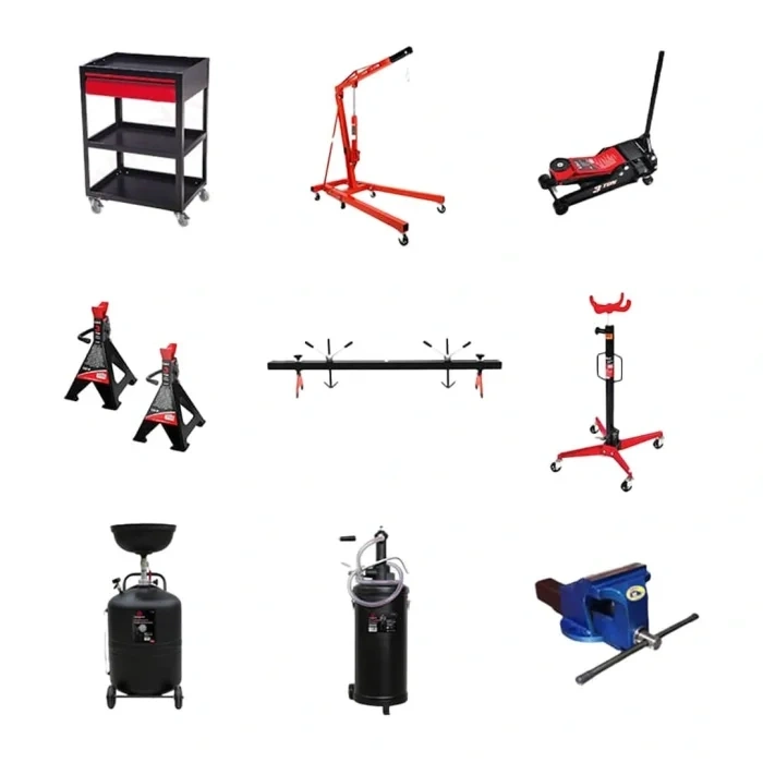 2.El 2,5-3 Ton Mekanik Lift 56 Parça Ekipman Servis Kurulum Paketi