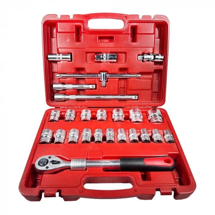 ARM LOKMA SETİ 1/2 UZATMA CIRCIRLI 25 PCS 6 KÖŞE