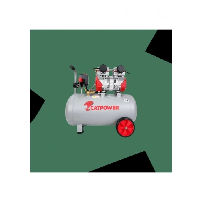 CAT1154 CATPOWER 50LT 8 BAR 2HP SESSİ YAĞSIZ KOMPRESÖR