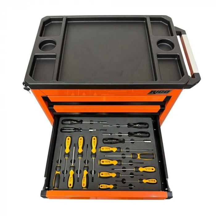 RICO PRO TAKIM ARABASI 5 ÇEKMECELİ 185 PARÇA