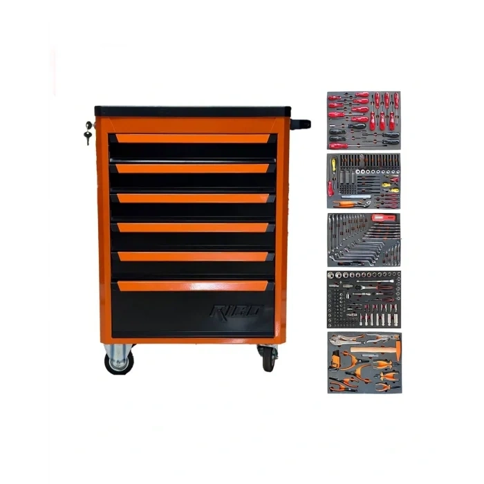 RICO PRO TAKIM ARABASI 6 ÇEKMECELİ 285 PARÇA