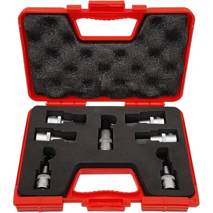 İZELTAŞ 1/2 LOKMALI ALLEN UÇ TAKIMI 60MM 7 PARÇA