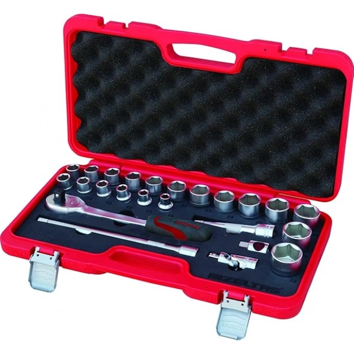 1/2 ONİKİ KÖŞE LOKMA ANAHTAR TAKIMI 24 PARÇA