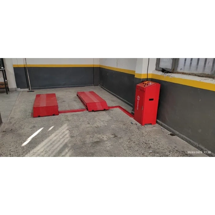 2 METRE 3,5 TON MEKANİK KİLİTLİ MAKASLI LİFT