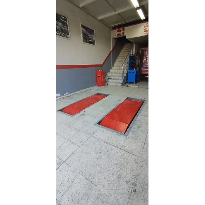 2 METRE 3,5 TON MEKANİK KİLİTLİ MAKASLI LİFT