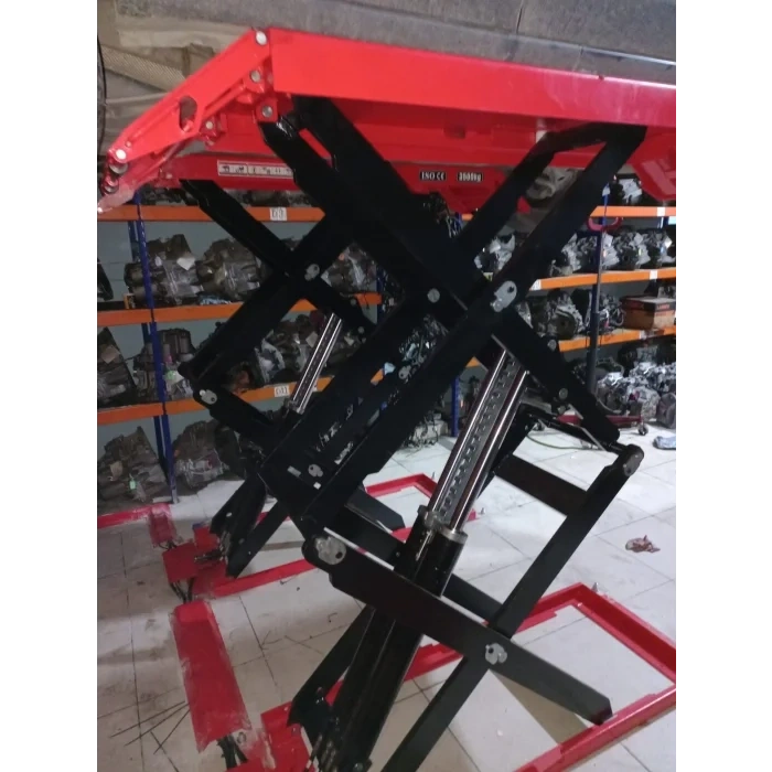 2 METRE 3,5 TON MEKANİK KİLİTLİ MAKASLI LİFT