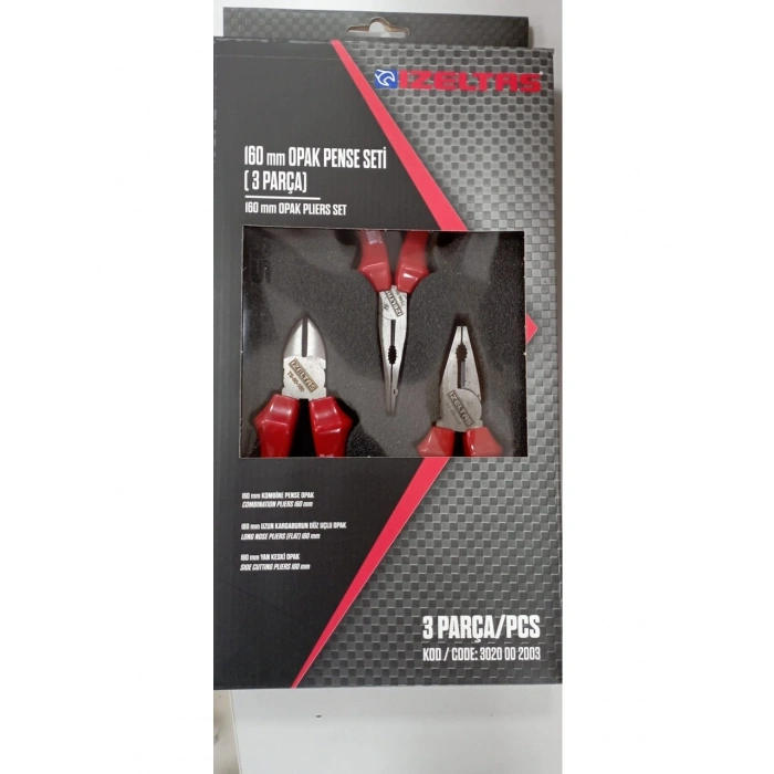 160 MM OPAK SETİ ( 3 PARÇA )