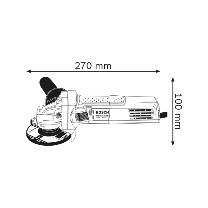 GWS 750 BOSCH AVUÇ TAŞLAMA