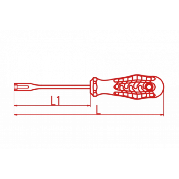 LOKMA UÇLU TORNAVIDA 12 MM