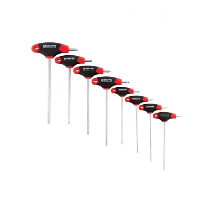 T TİPİ TORX ALLEN ANAHTAR TAKIMI 8 PARÇA