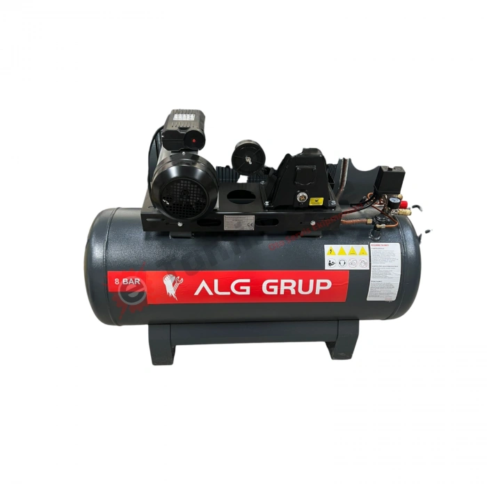 ALG 200 LİTRE 8 BAR 4 HP KOMPRESÖR