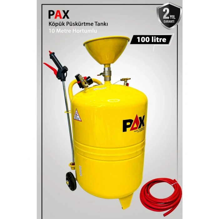 PAX-K-100 KÖPÜK PÜSKÜRTME TANKI 100LT