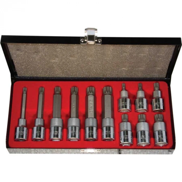 RC7004 RICO 12PC 1/2 MM TİPİ TORX LOKMA SETİ
