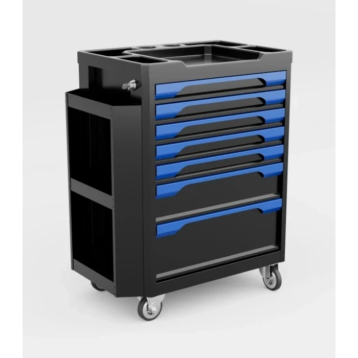 7 Çekmeceli Yanlıklı Takım Arabası