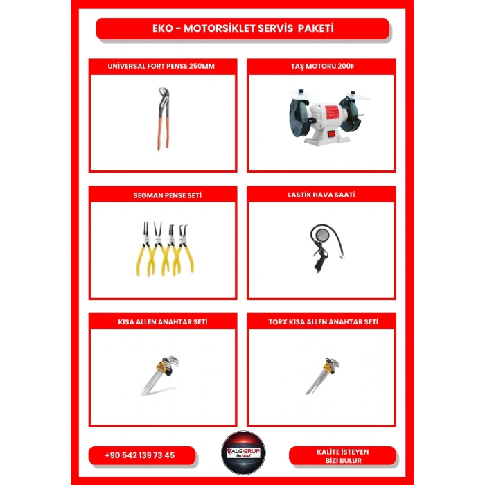 Eko - Motorsiklet Servis Kurulum Paketi