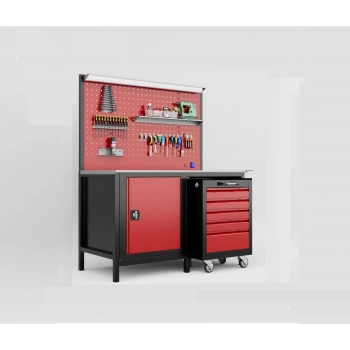 1.5 Metre 5 Çekmece Takım Arabalı Takım Tezgahı