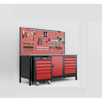2 Metre 5 Çekmece Takım Arabalı Takım Tezgahı
