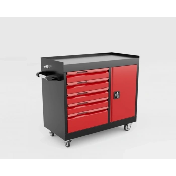 5 Çekmeceli Dolaplı Takım Arabası