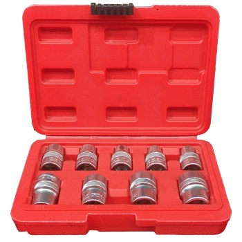 ARM LOKMA SETİ 1/2 9 PCS E-İÇ TORX KISA