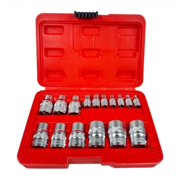 ARM LOKMA SETİ 1/2-1/4 16 PCS E-İÇ TORX