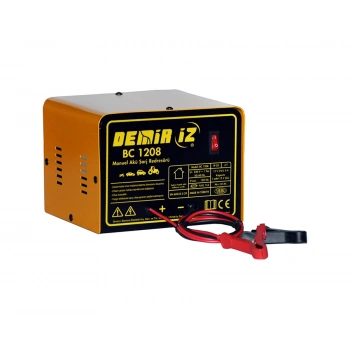 BC 1208 DEMİRİZ 12V 8A MANUEL AKÜ ŞARJ REDRESÖRÜ