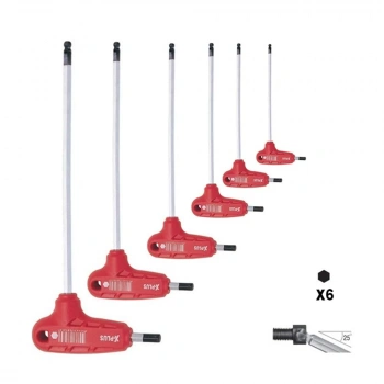 CER-PA T TİPİ ALLEN ANAHTAR TAKIMI 6 PARÇA