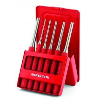 5550001006 DÜZ PİM ZIMBA TAKIMI 6 PARÇA