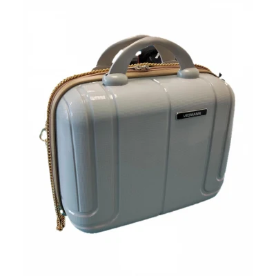 Vegmann Alya Kırılmaz Polipropilen Kadın Makyaj Bakım ve Takı Çantası Gri