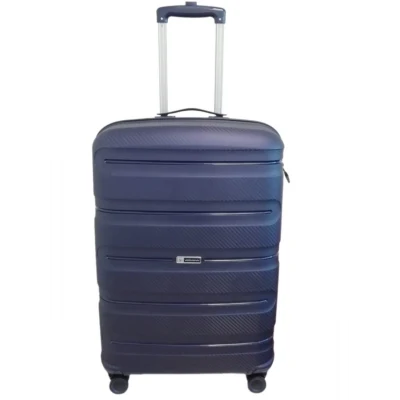 Vegmann Polipropilen (PP) Atlas Lacivert Kabin Boy Valiz