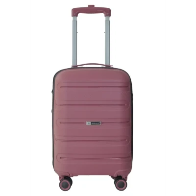 Vegmann Polipropilen (PP) Atlas Mürdüm Kabin Boy Valiz