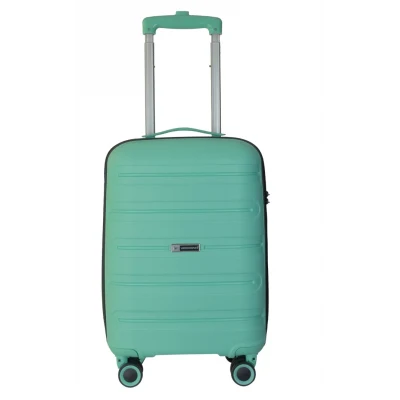 Vegmann Polipropilen (PP) Atlas Su Yeşili Kabin Boy Valiz