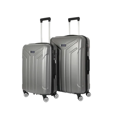 Vegmann Vela Gri 2li Valiz Seti Orta Boy ,Kabin Boy