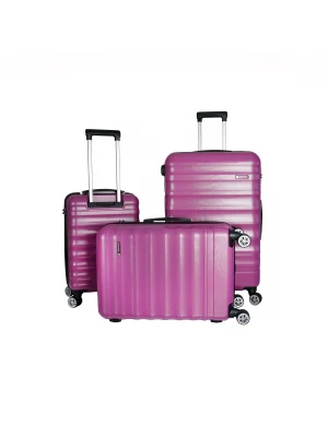 Vegmann Delphin Violet 3 lü Valiz seti