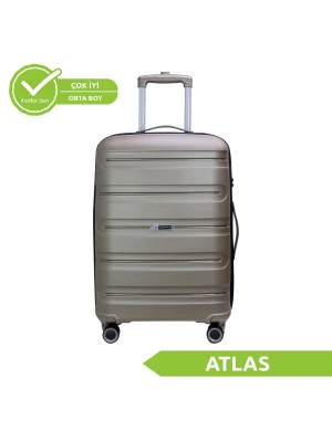 Vegmann Polipropilen (PP) Atlas Gold Orta Boy Valiz