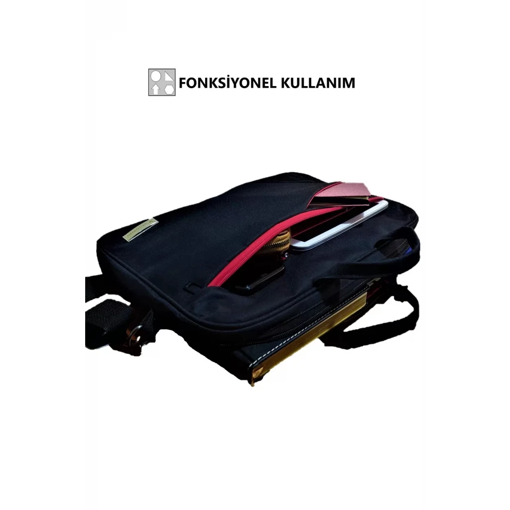 Vegmann AV-6900 Siyah 15.6 Inç Laptop Evrak Çantası