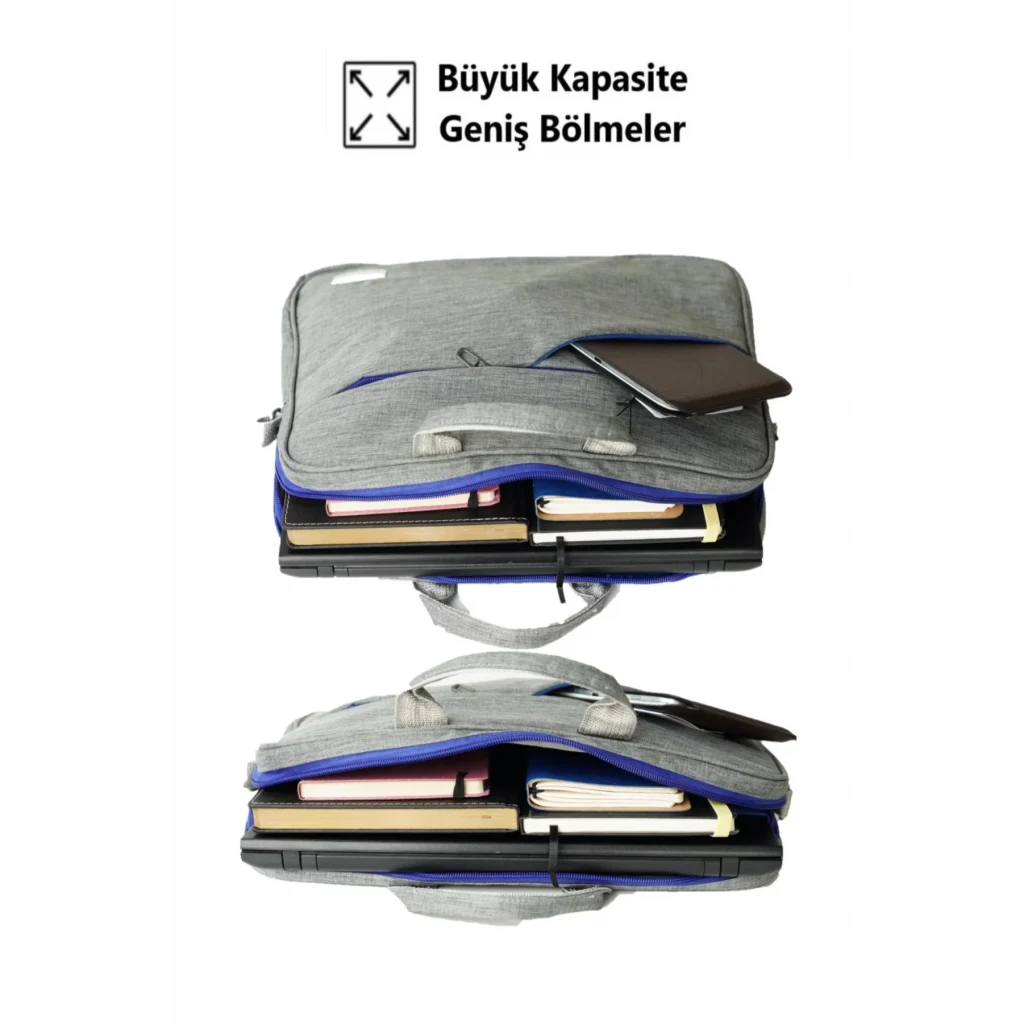 Vegmann Av6900 Gri 15.6 Inç Uyumlu Laptop Bilgisayar Evrak Çantası