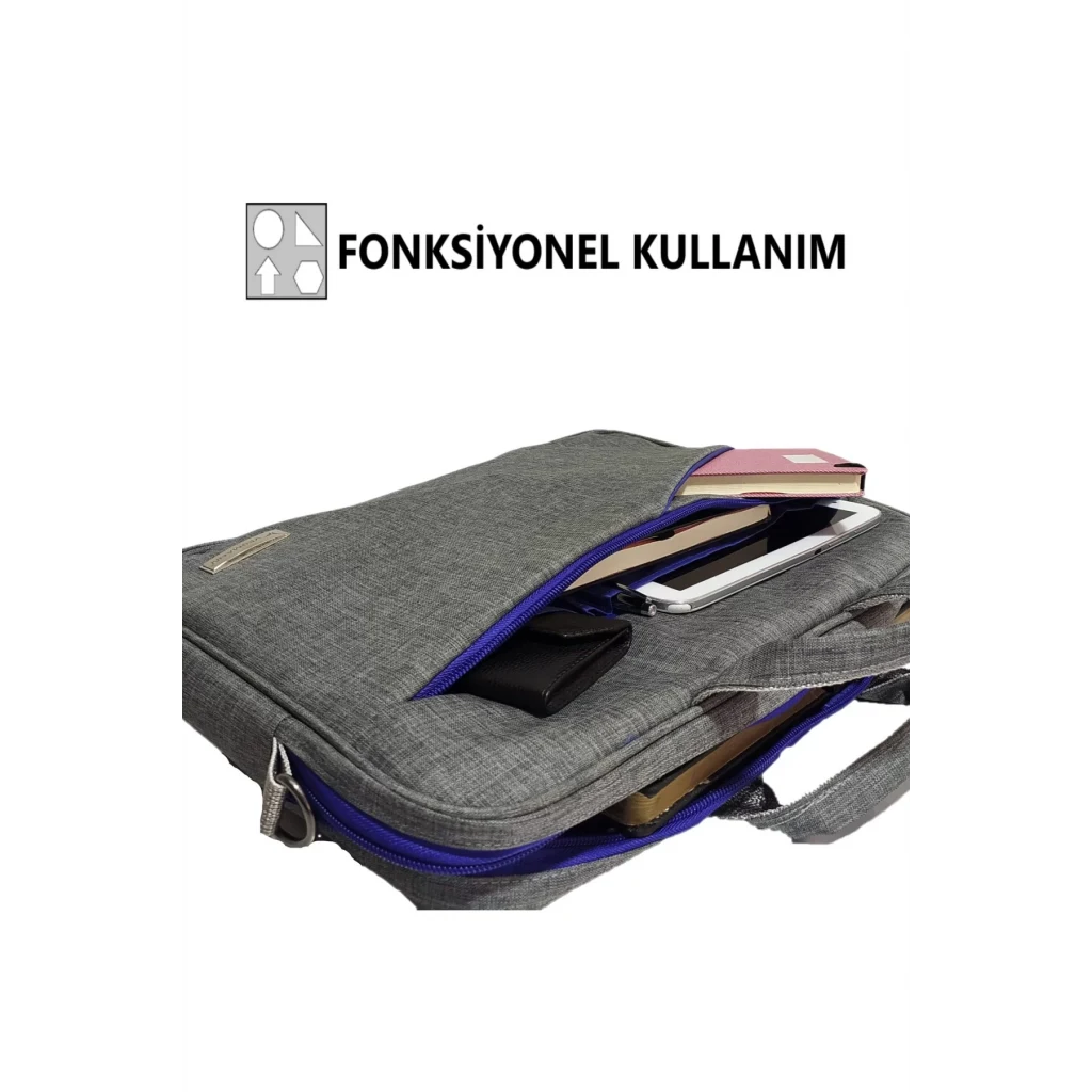 Vegmann Av6900 Gri 15.6 Inç Uyumlu Laptop Bilgisayar Evrak Çantası