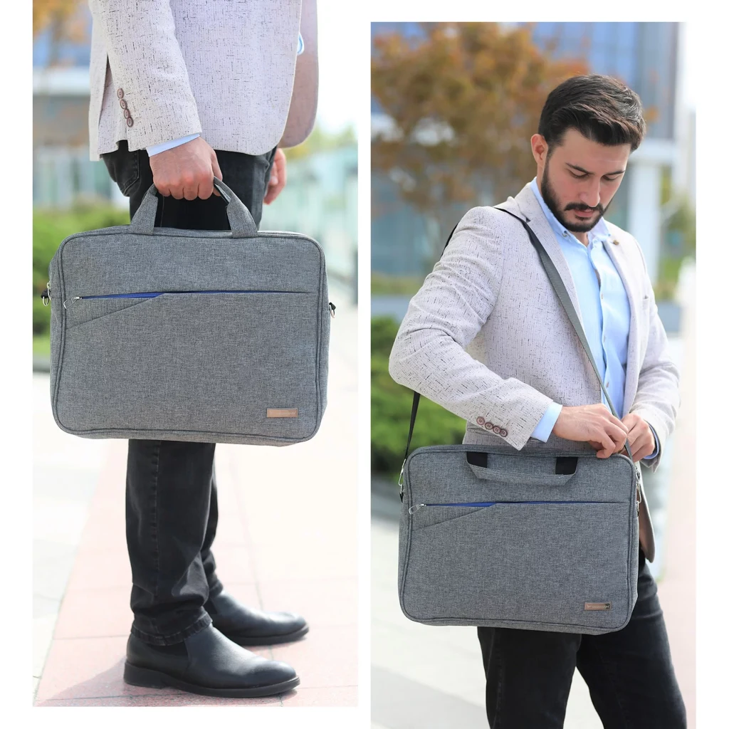 Vegmann Av6900 Gri 15.6 Inç Uyumlu Laptop Bilgisayar Evrak Çantası